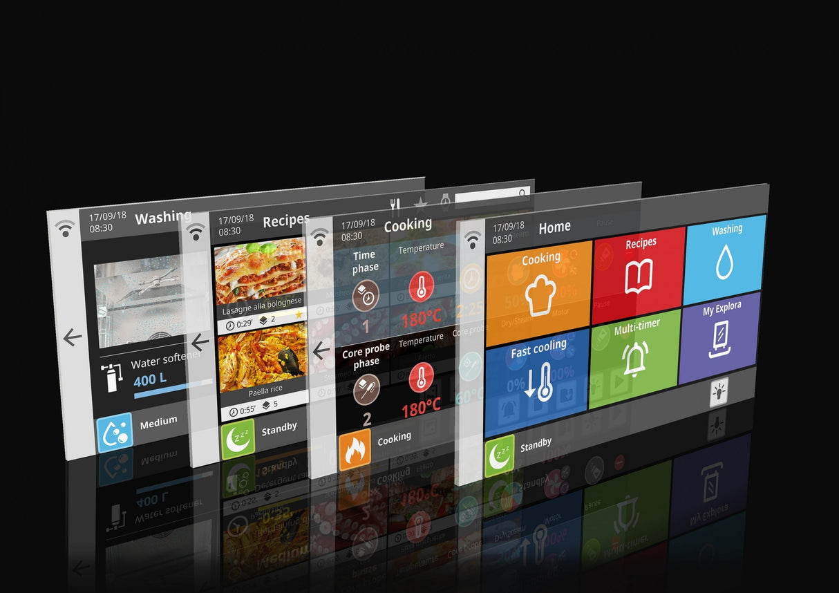 Piron PF1535 – EXPLORA COLOMBO KT 5 Grid High Tech Combi Oven – Slimline