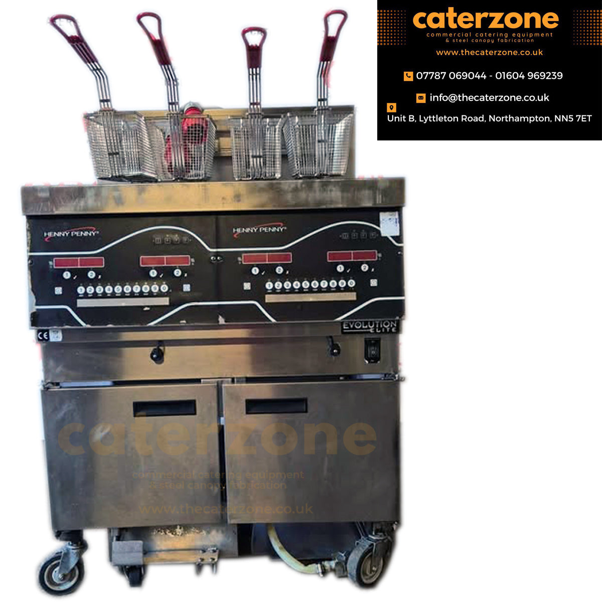 Henny Penny Electric 2 Well Evolution Elite® Open Fryer-REFURBISHED