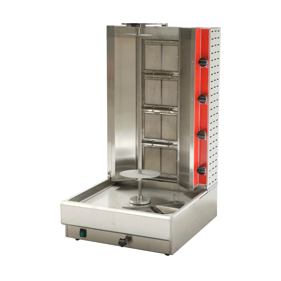 W-101094 - Gas Doner Kebab Machine - 4 Burner