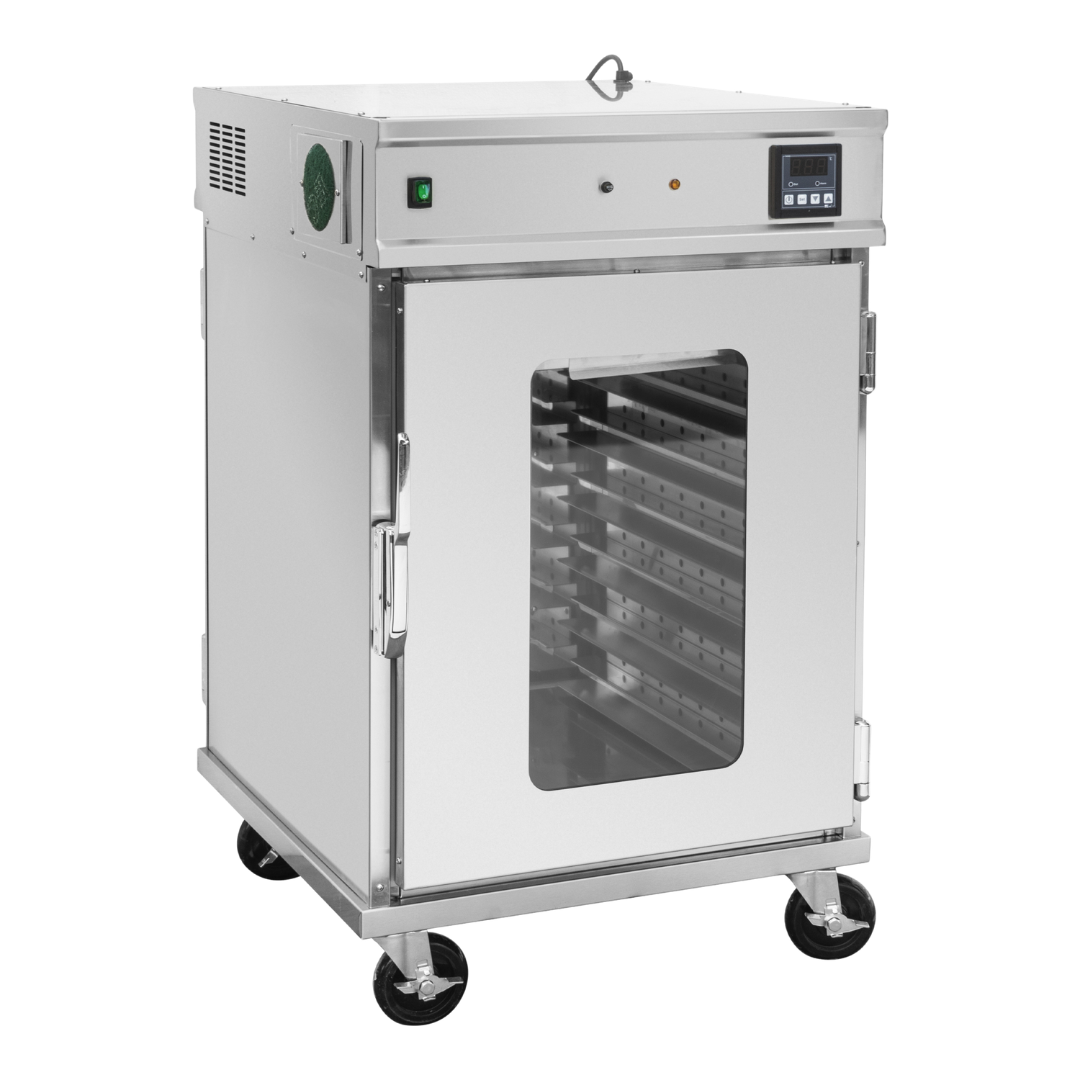 101107 - Table Top Pass Through Mobile Hot Holding Cabinet - 7 Shelves - HC-7