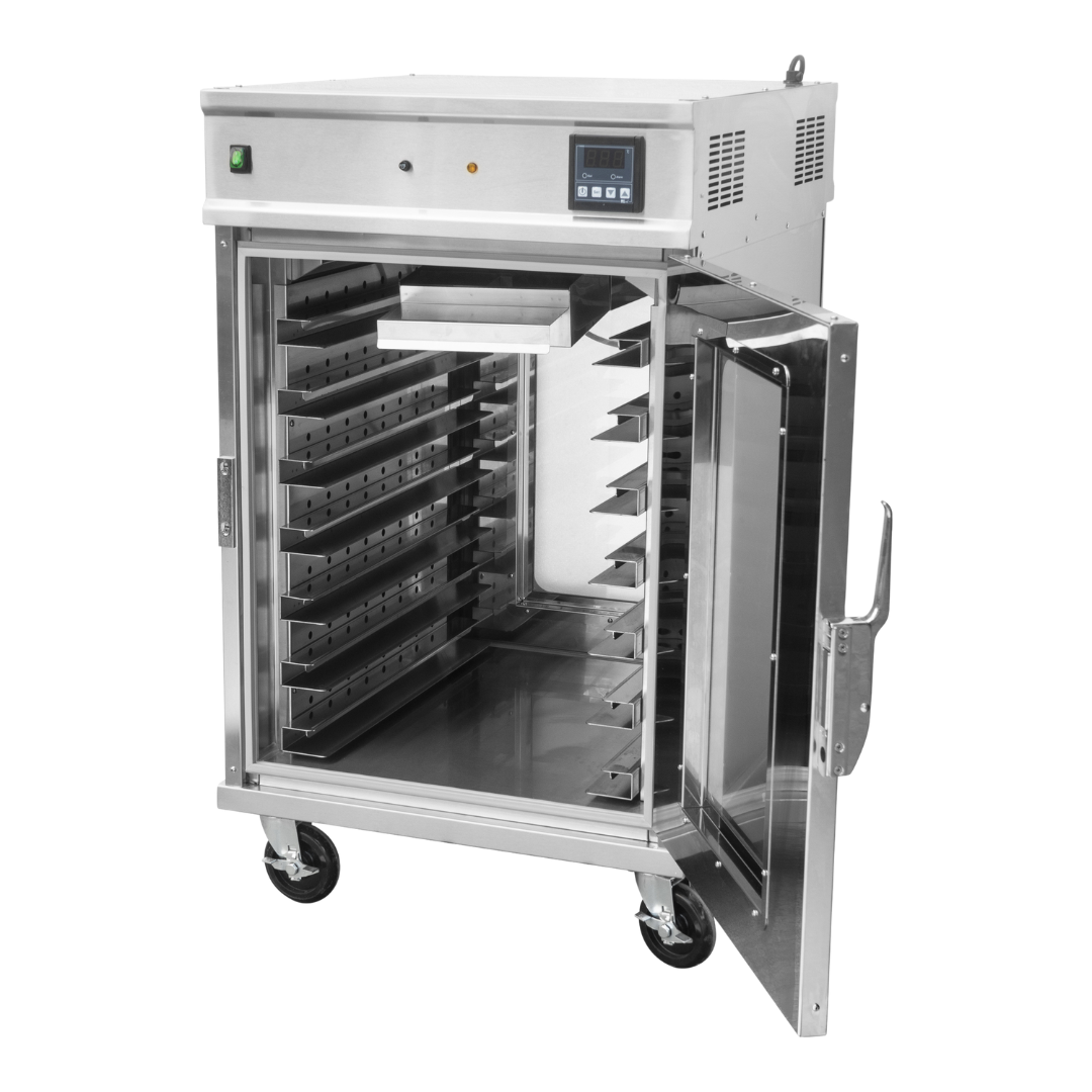 101107 - Table Top Pass Through Mobile Hot Holding Cabinet - 7 Shelves - HC-7