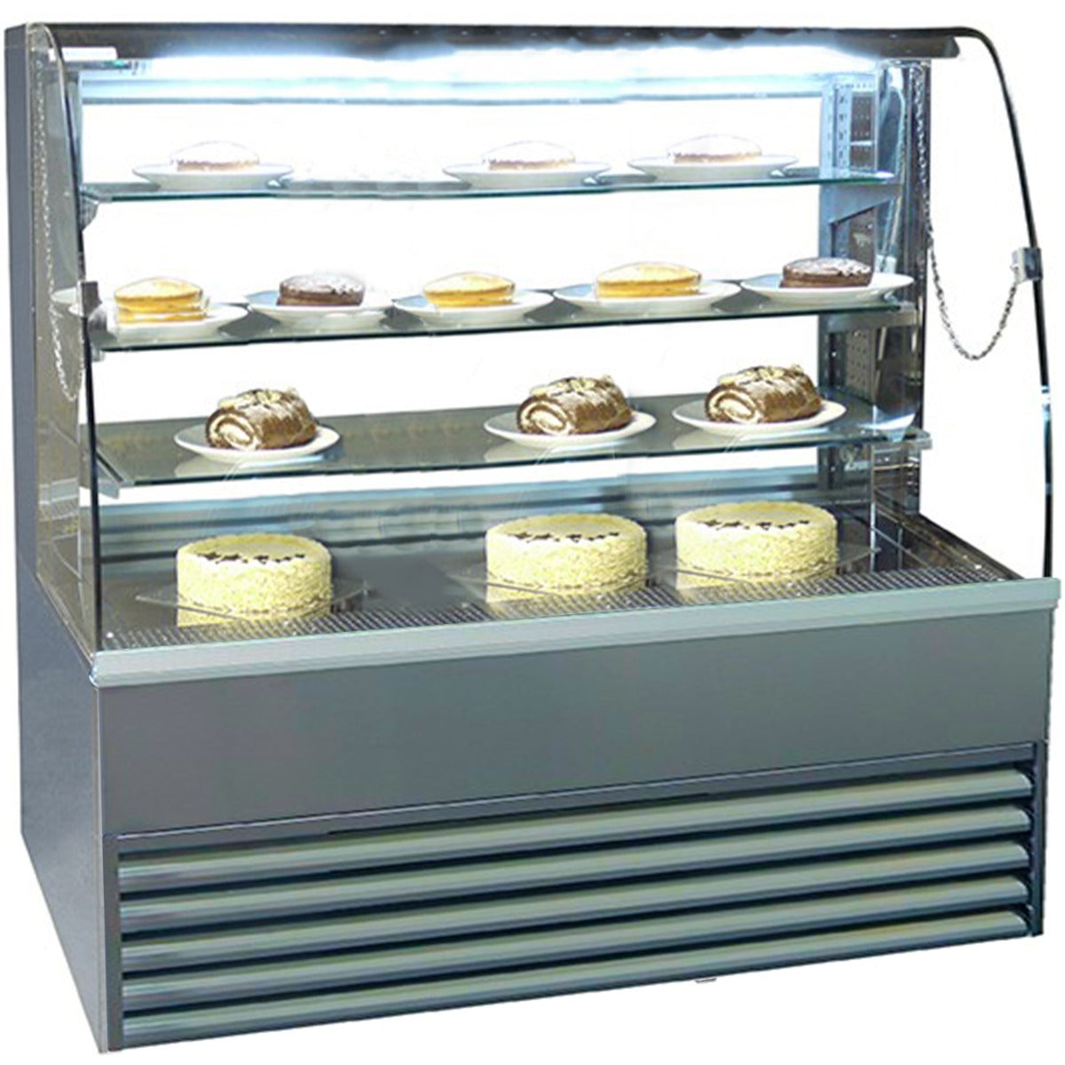 Chilled Patisserie Display 1500 Mm Wide