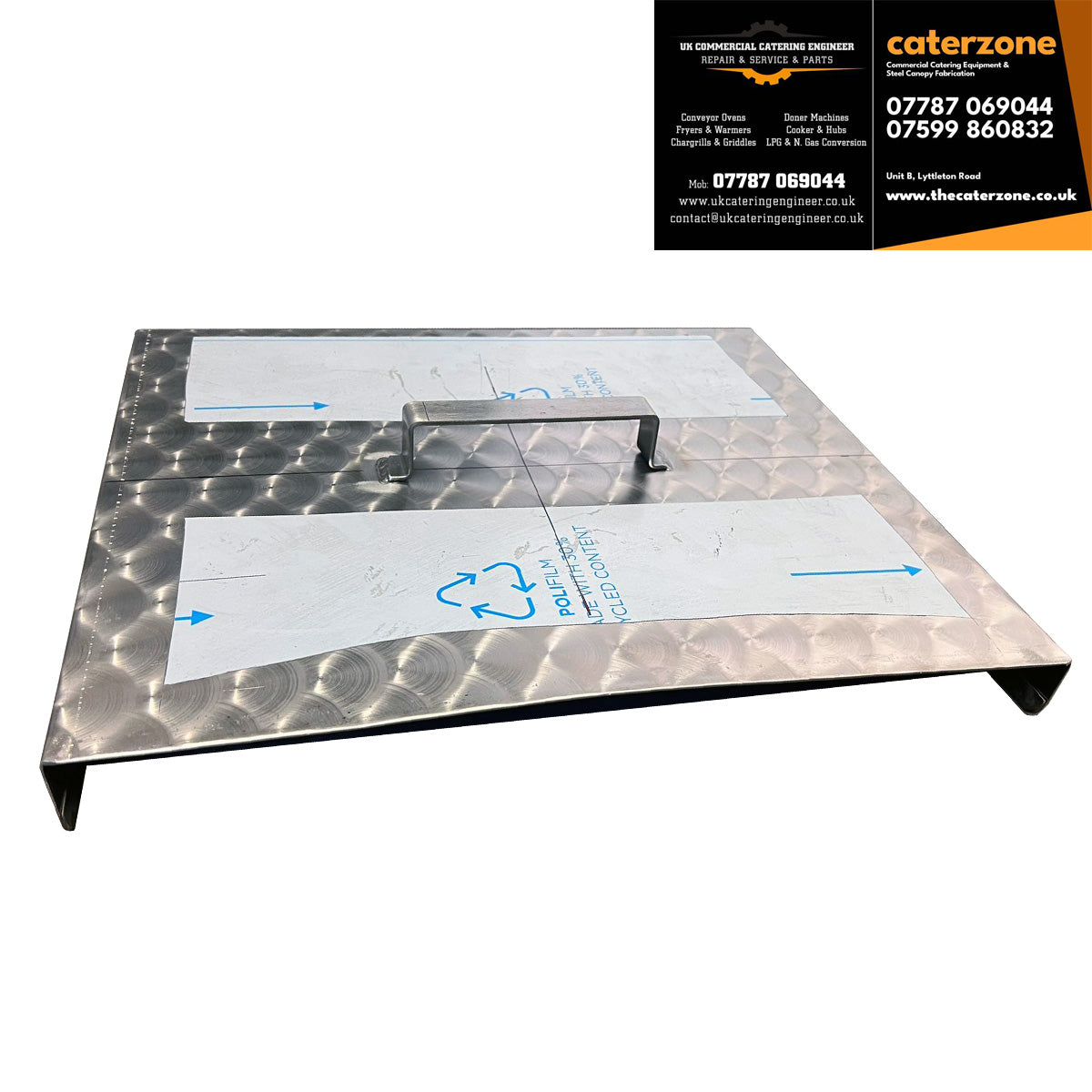 CHARCOAL COVER 45X40X4 cm - UK Made