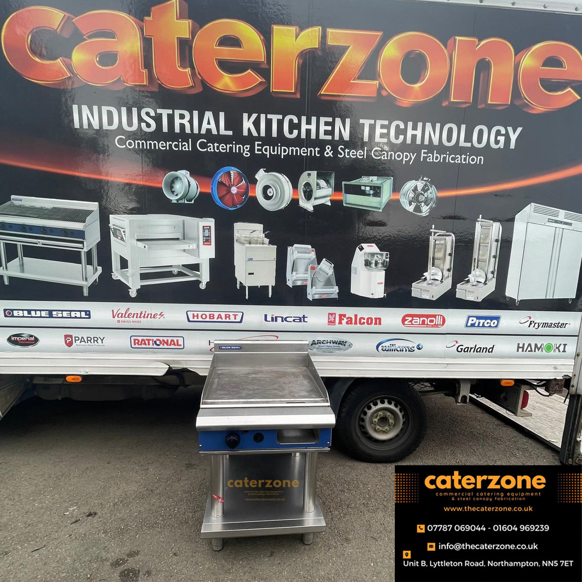 Blue Seal Evolution Griddle with Leg Stand Nat Gas 600mm-REFURBISHED