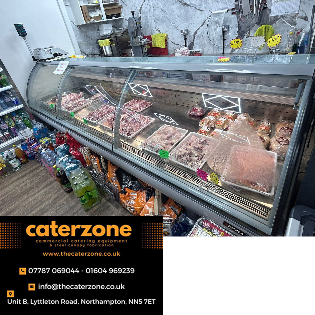 Meat display fridge-Refurbished