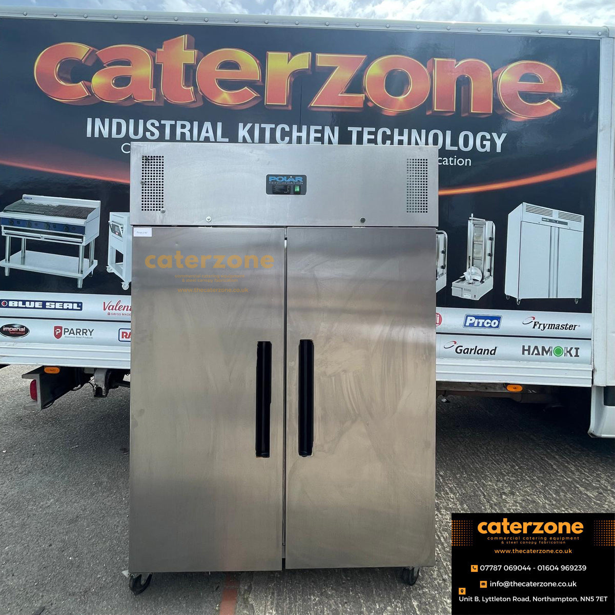 Polar G595 Two Door Upright Freezer-REFURBISHED
