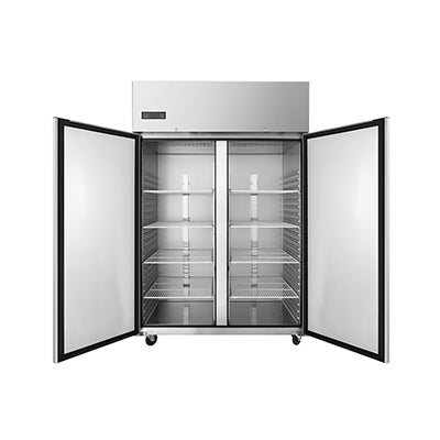 Ice-A-Cool ICE80FS Slimline Upright Double Door Freezer