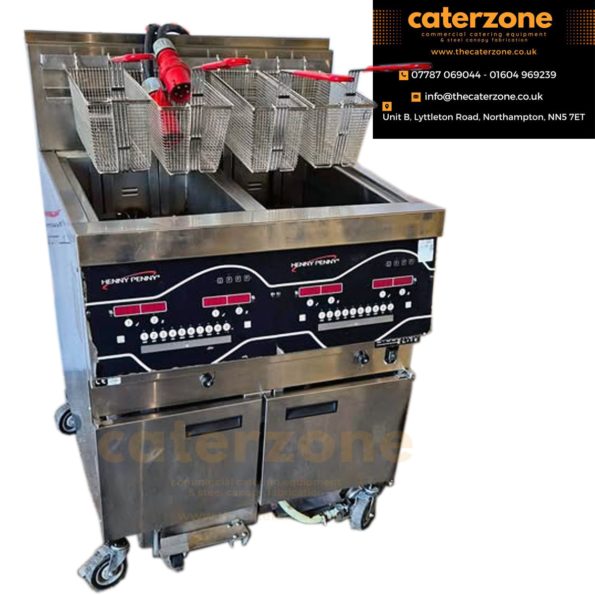 Henny Penny Electric 2 Well Evolution Elite® Open Fryer-REFURBISHED