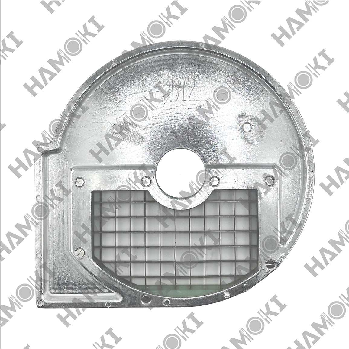 201010-D12 Vegetable Prep Machine 12x12 mm Dicing Disc (Half)
