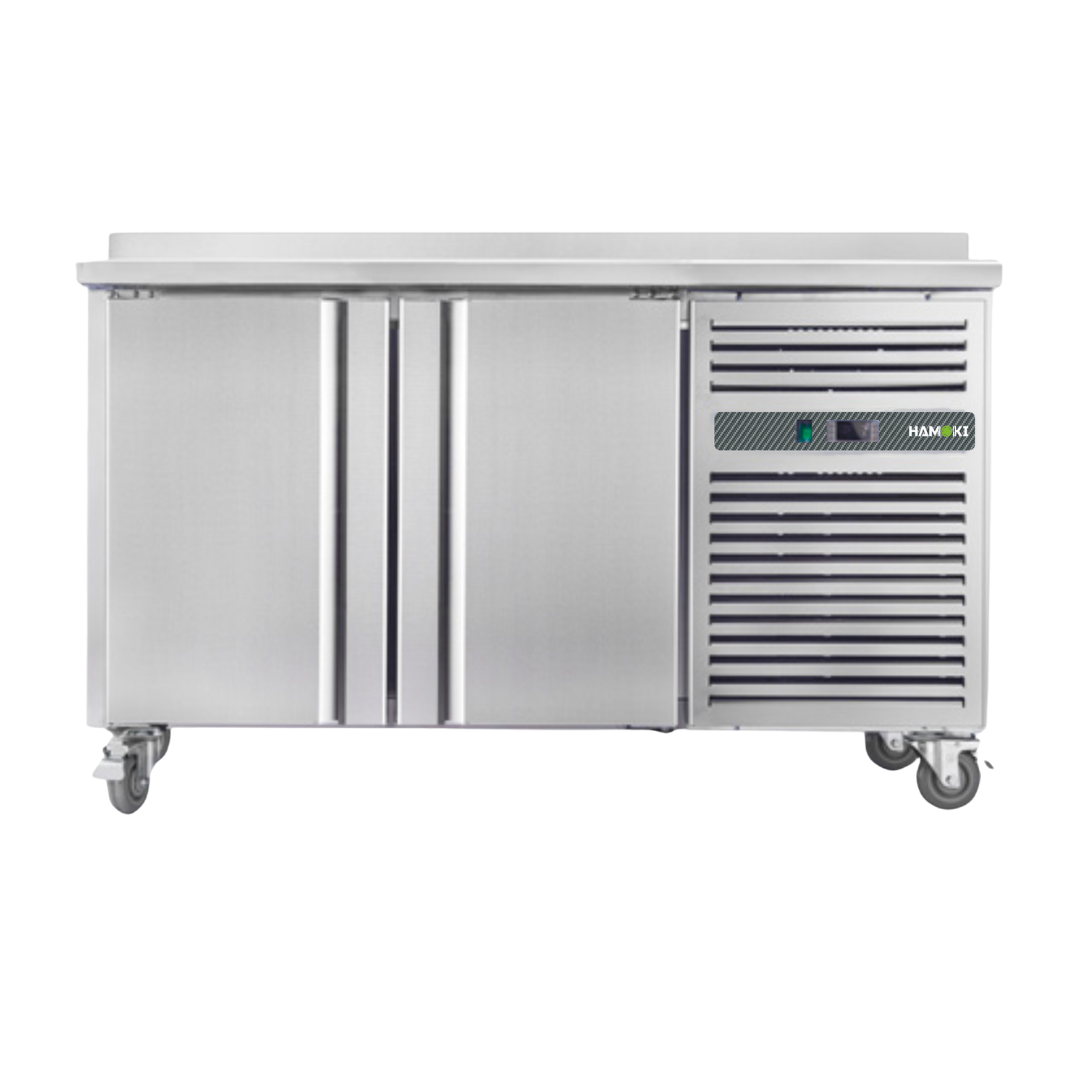 W-221064 - 2 Door Freezer Counter with Backsplash - 226 L (SNACK2200BT)