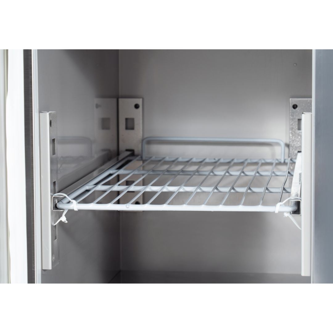 221041 - 3 Door Refrigerated Salad Counter with Stainless Steel Top - 346L (S903SSTOP)