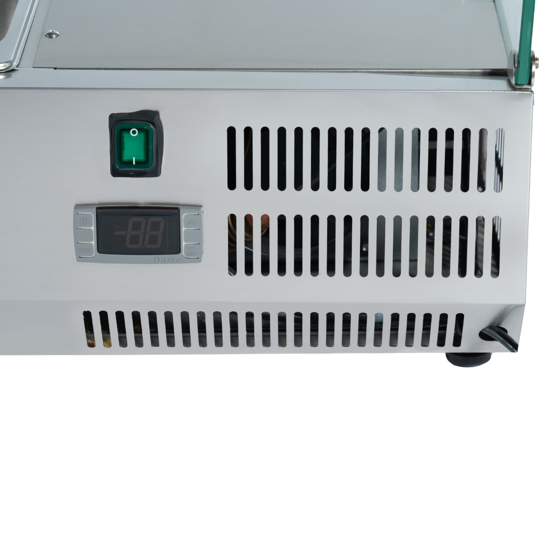 221047 - Refrigerated Pizza Display - 56L 7xGN1/3 (VRX1600/380)