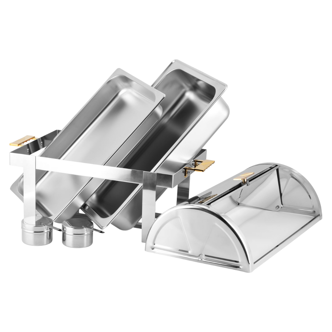 231059 - Roll Lid Chafing Dish with GN1/1 65mm