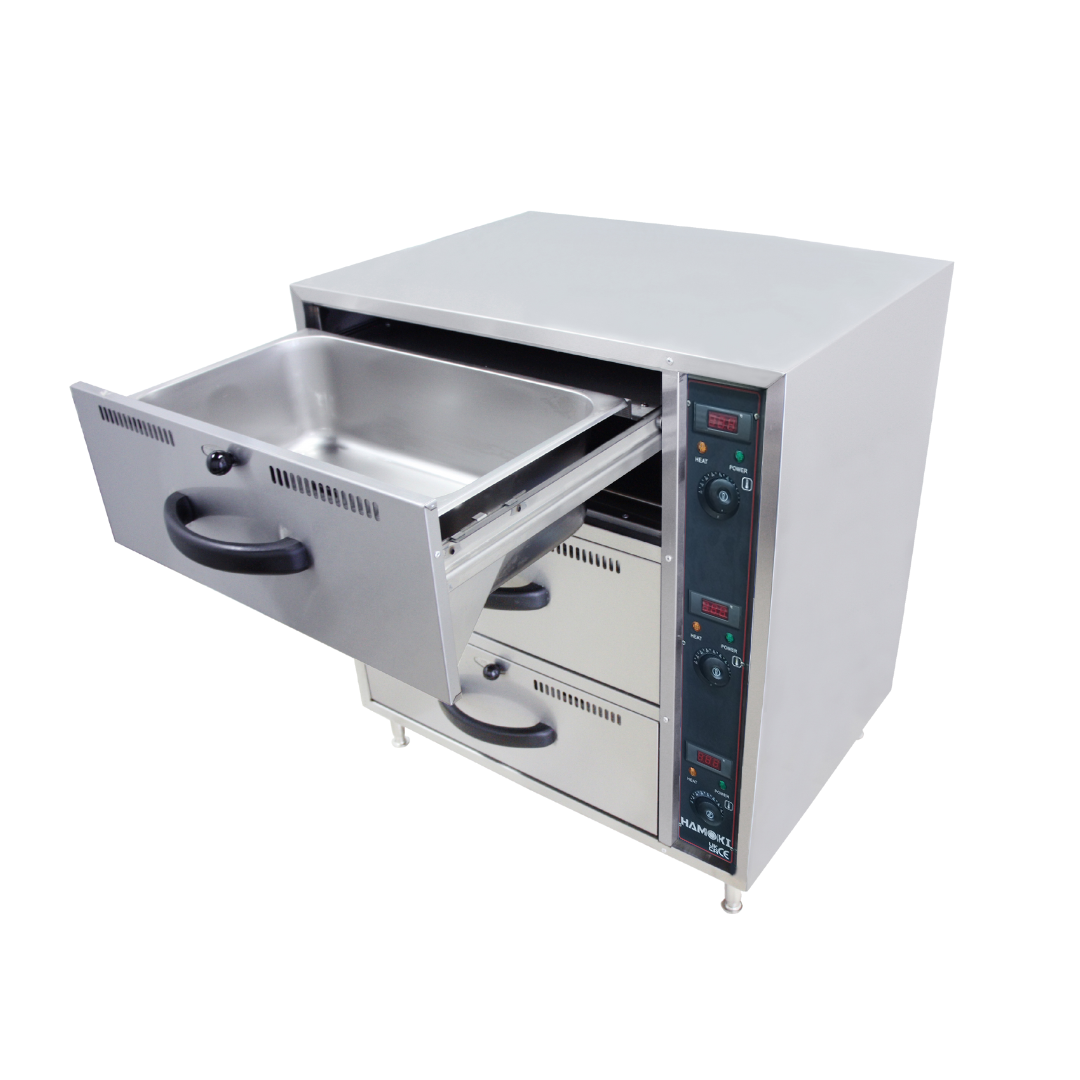 291014 - Food Warmer Drawer with 3 Drawers (Dry Heat)