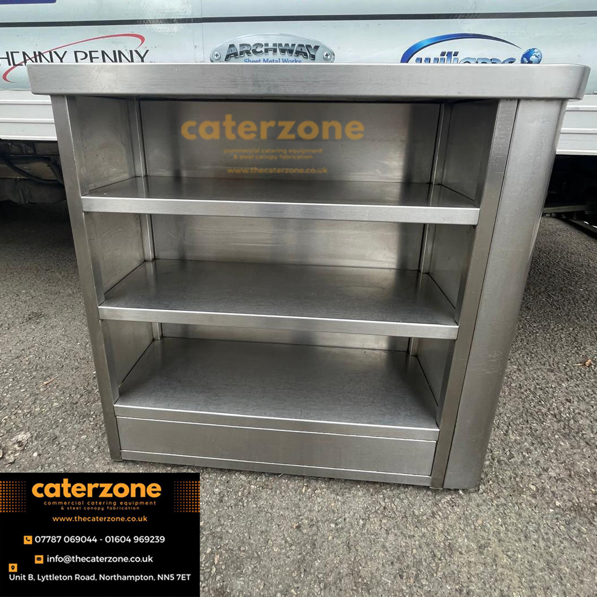 Commercial Stainless Steel Cabinet&Side table- USED