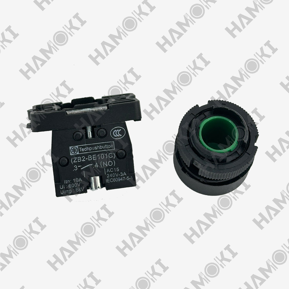Spiral Mixer HM Series Green Start Button
