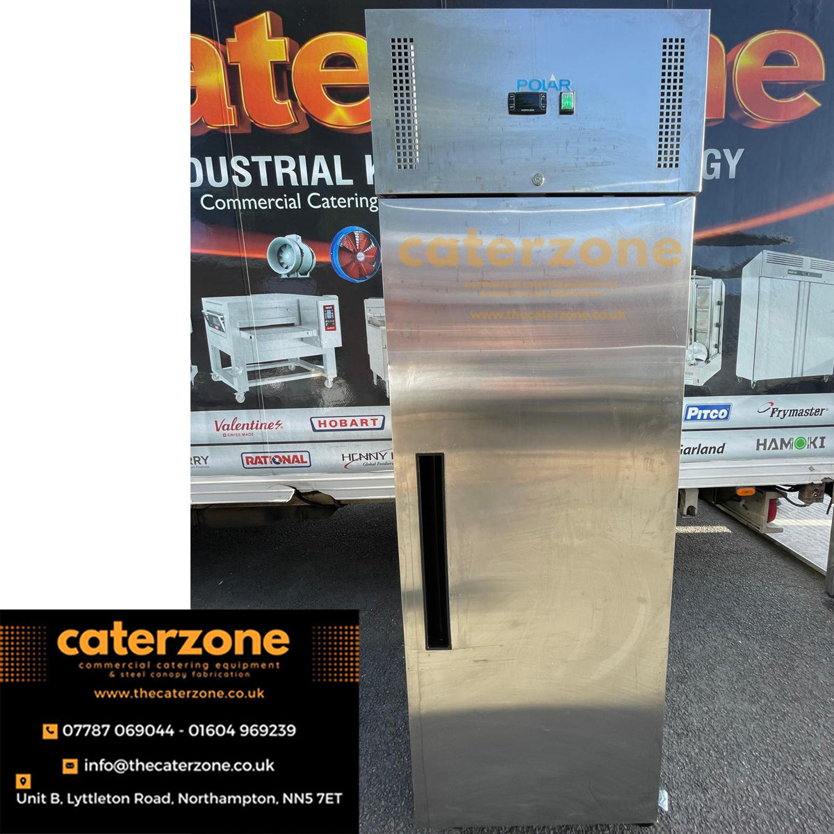 Polar G-Series Upright Fridge 600Ltr-Refurbished
