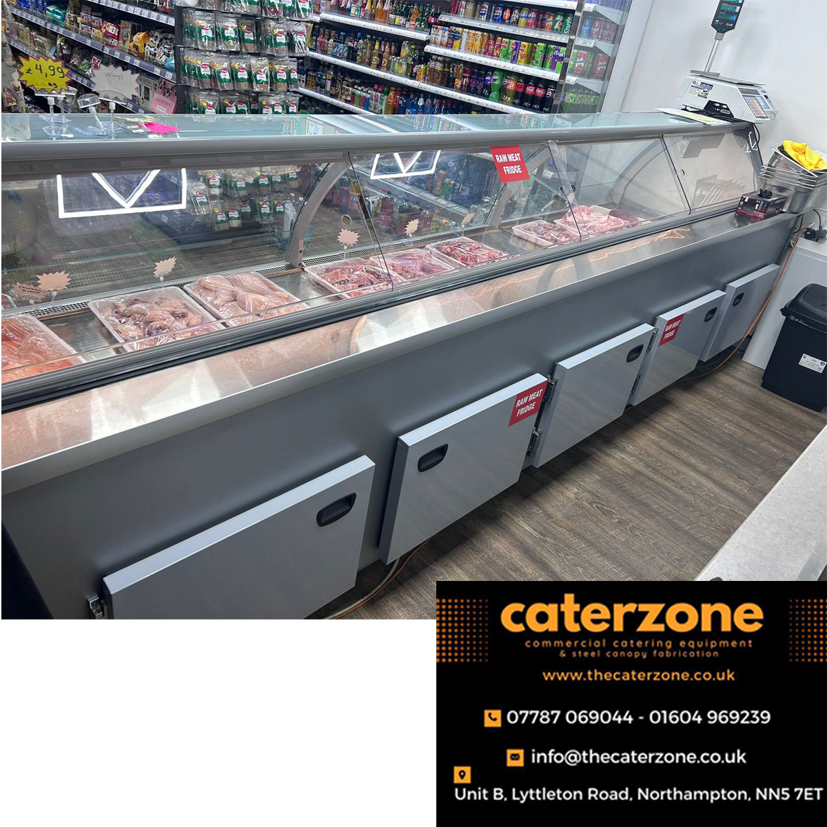Meat display fridge-Refurbished