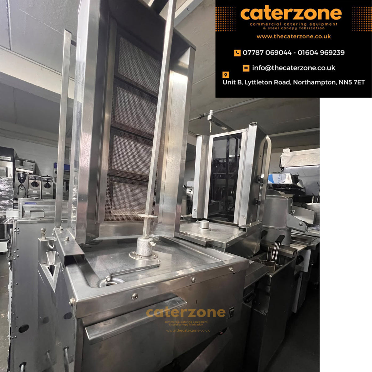 4 Burner Gas Doner Kebab Machine-Refurbished