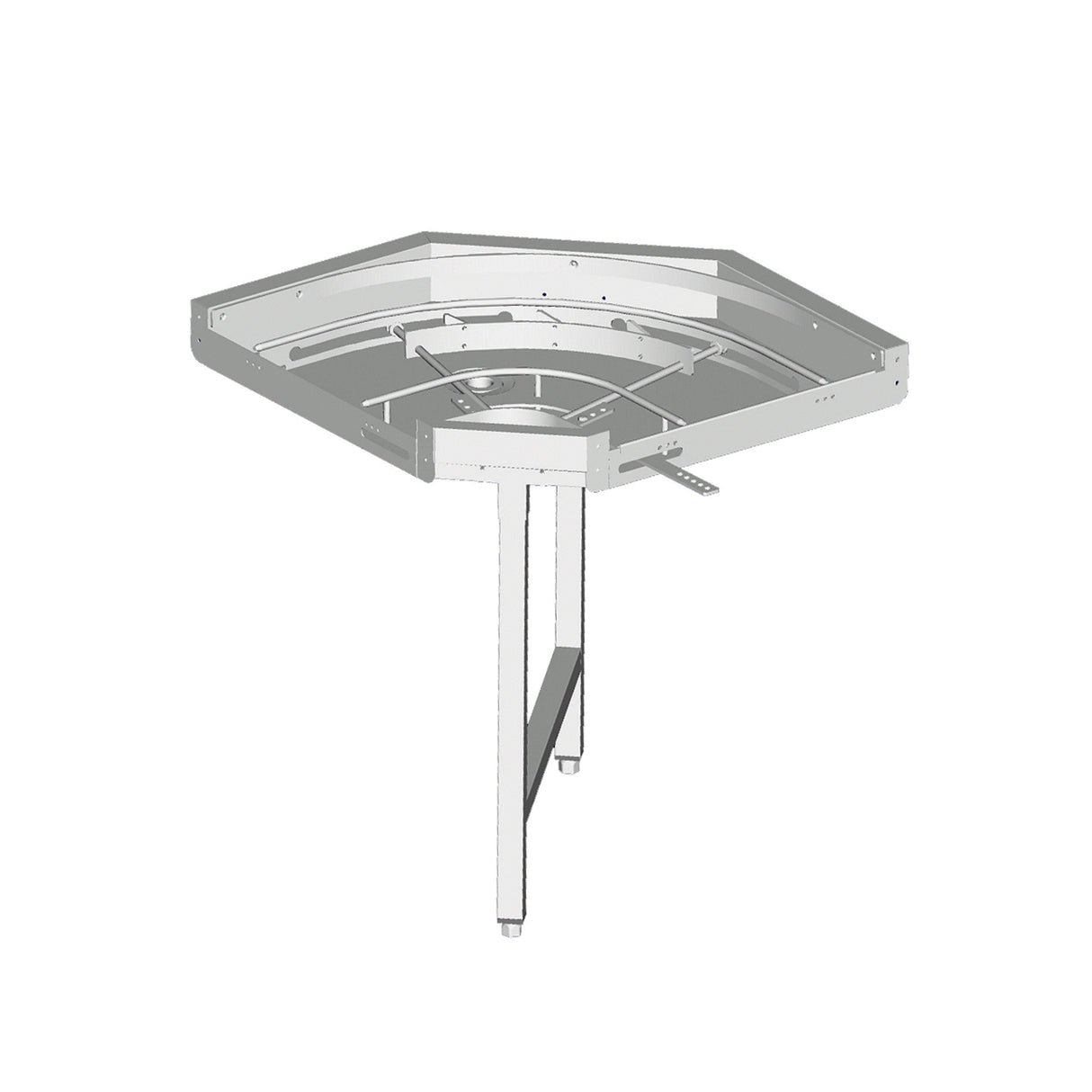 Machined curve 90º CM-90 (800 x 800 mm)