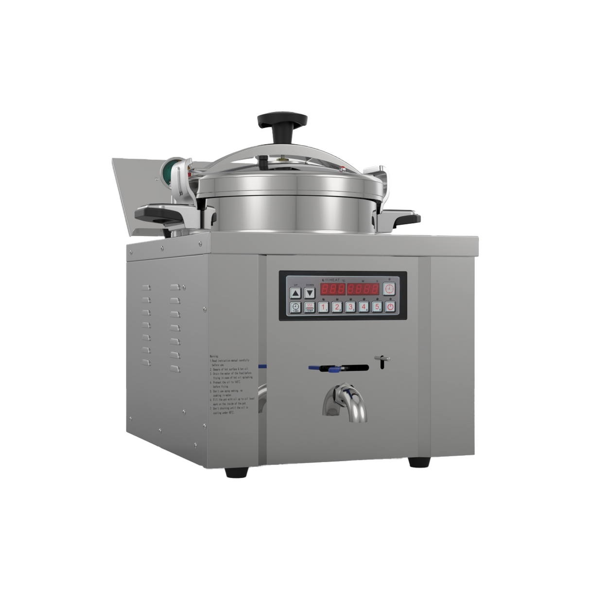 341002 - Countertop Electric Pressure Fryer 22L