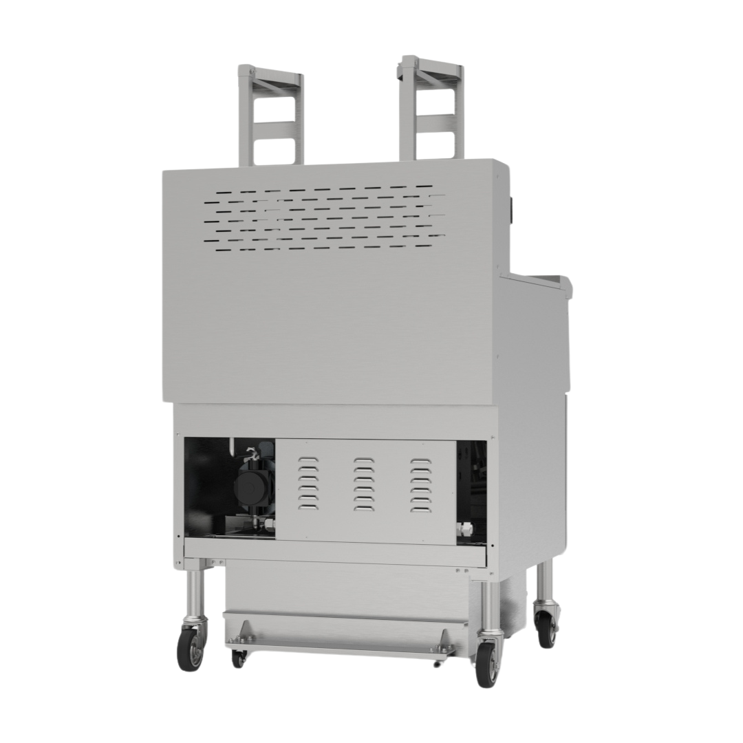 341008 - Freestanding Electric Auto-Lift Open Fryer 2 x 26L