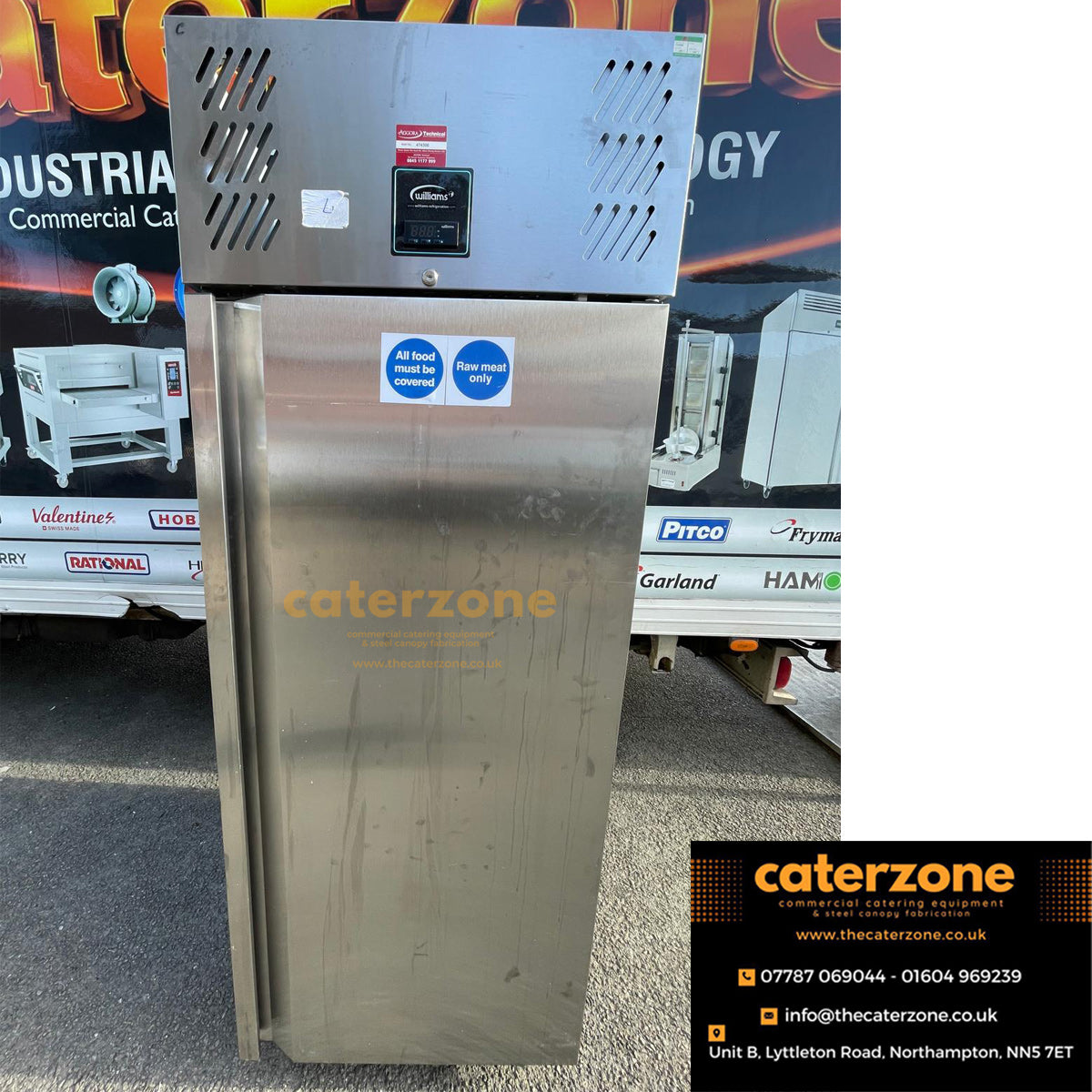 Williams Commercial Upright Fridge-Refurbished