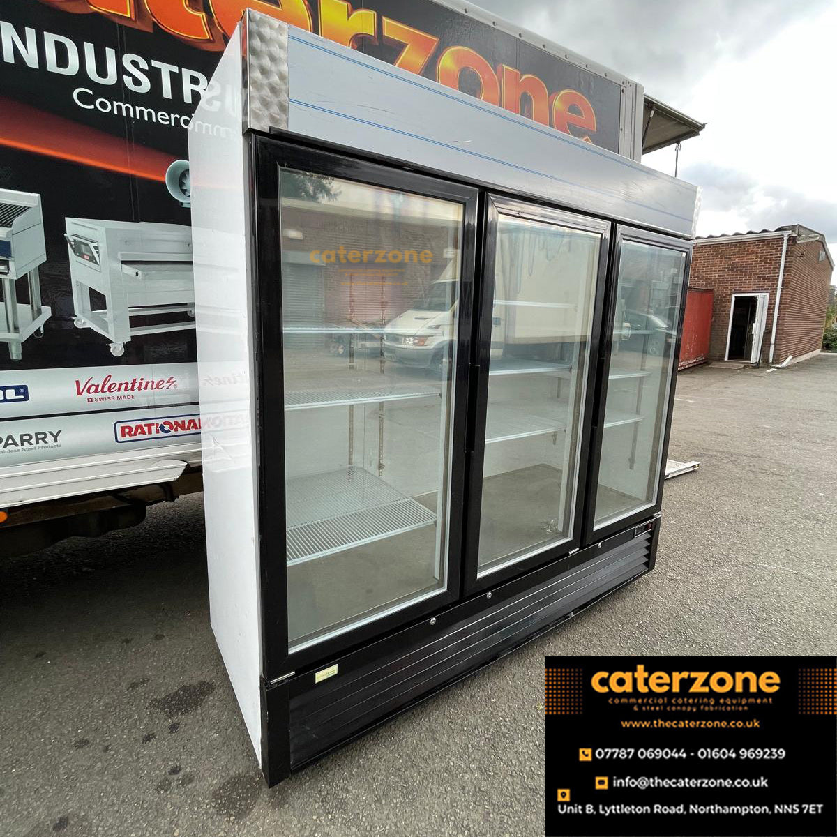 LGF7500 Triple Door Display Freezer-REFURBISHED