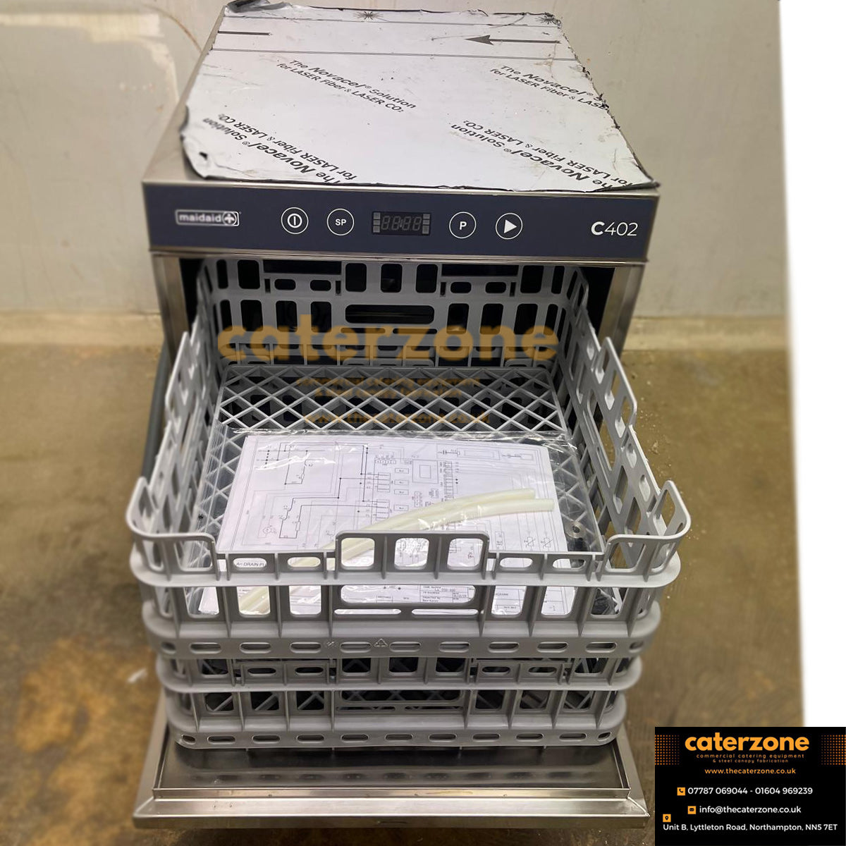 Maidaid C402 Undercounter Glasswasher-B GRADE