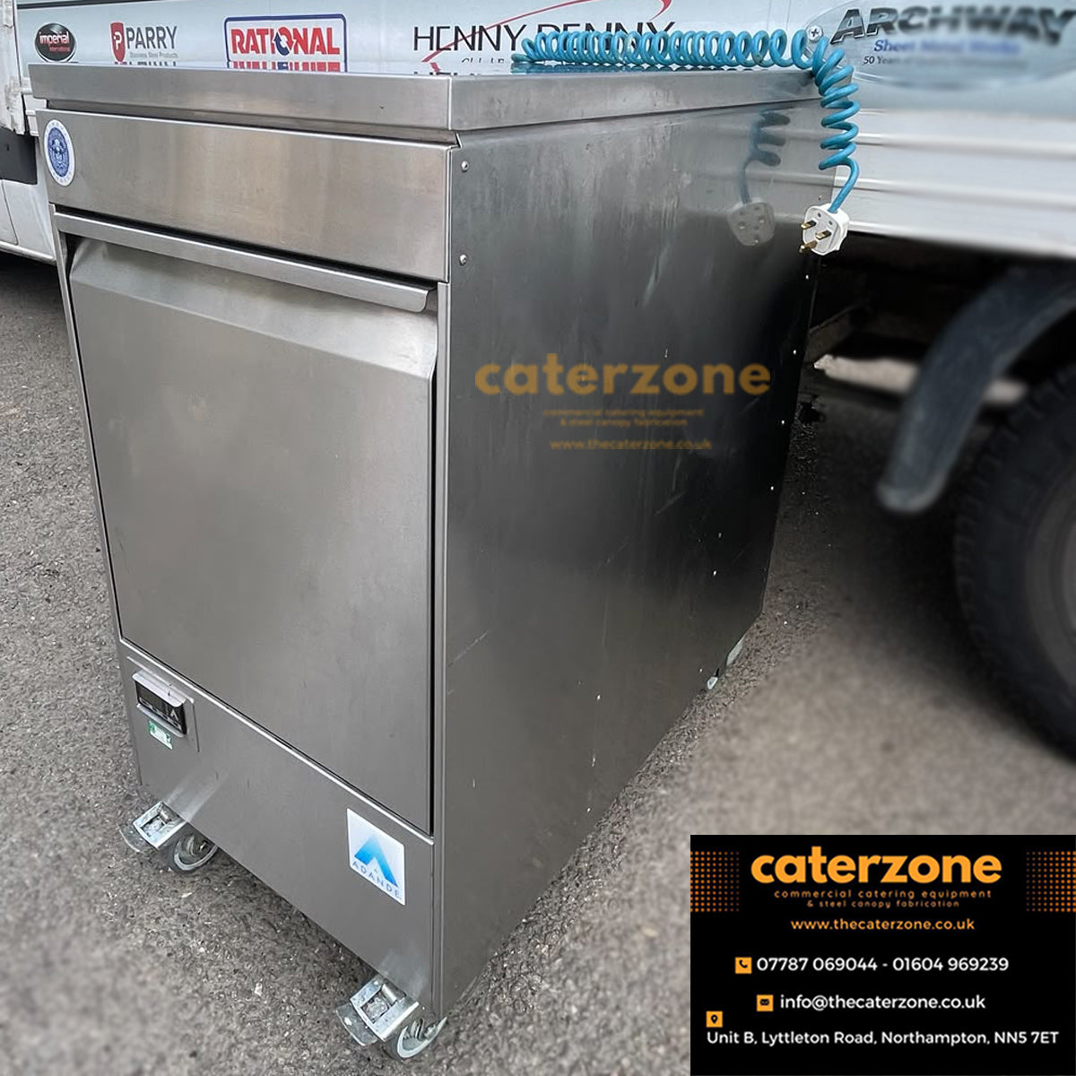 Adande Compact Fridge Freezer Single Drawer-Refurbished