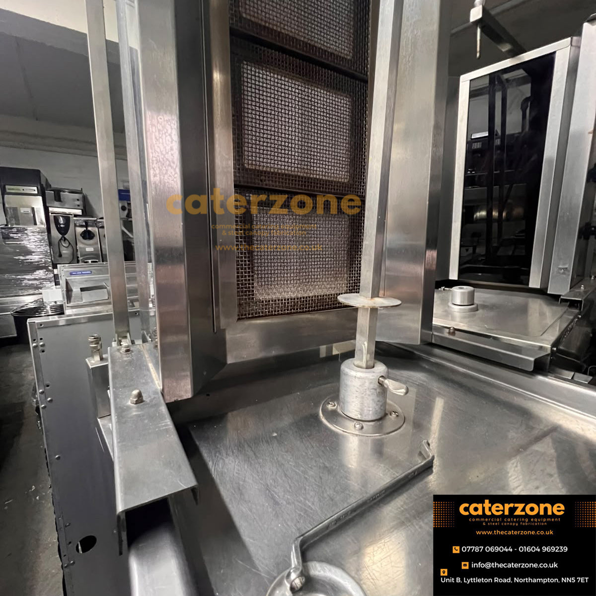 4 Burner Gas Doner Kebab Machine-Refurbished