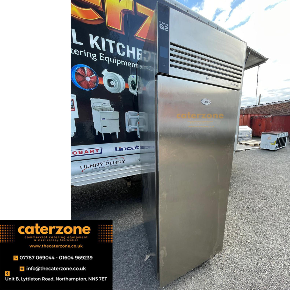 Foster EP700L 41-106 EcoPro G2 600L Upright Single Door Stainless Steel Freezer-Refurbished