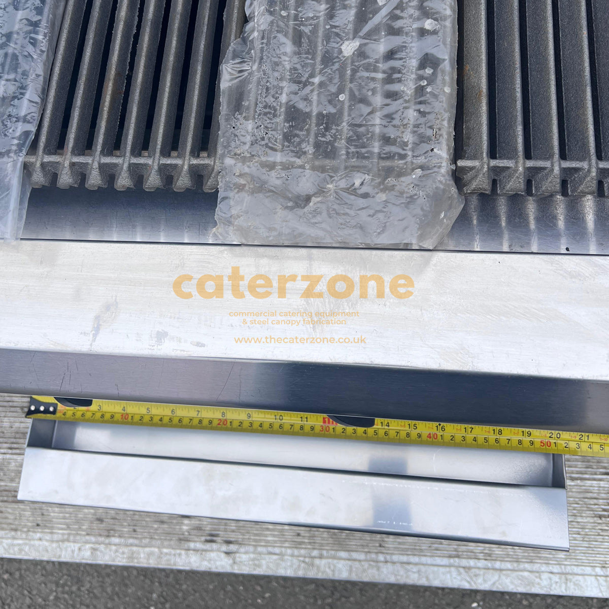 Blue Seal Chargrill Crumb & Water Tray for 60 cm grill-UK MADE