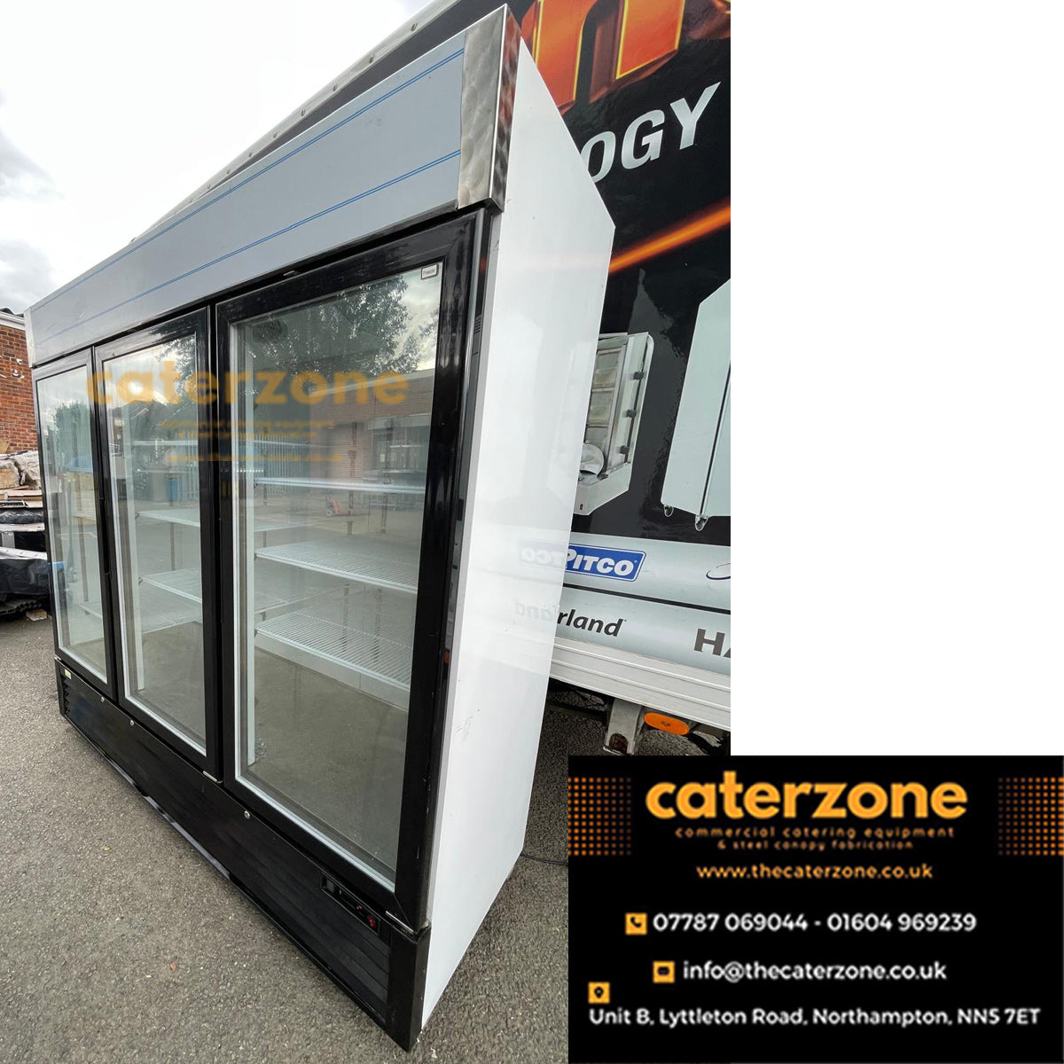 LGF7500 Triple Door Display Freezer-REFURBISHED