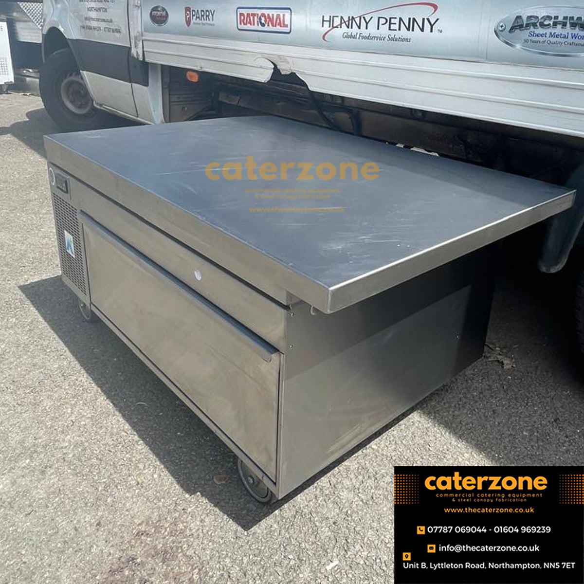 Adande Chef Base Fridge Freezer Single Drawer-Refurbished