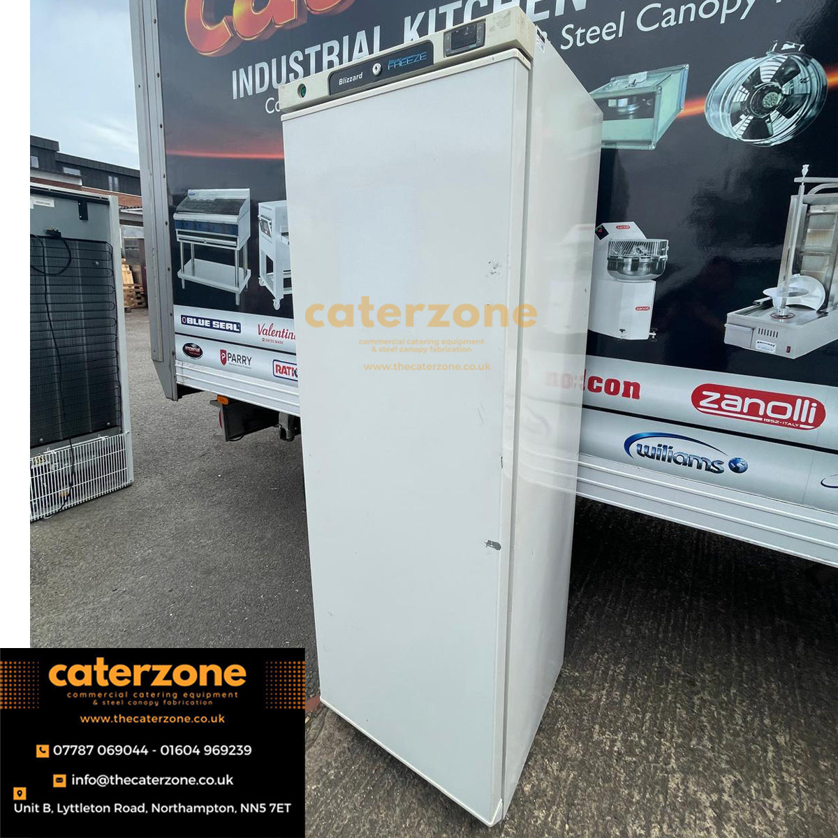 BLIZZARD UPRIGHT COMMERCIAL FREEZER -REFURBISHED
