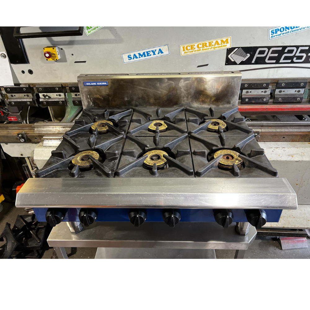 Blue Seal 6 Burner Gas Cooktop Refurbished