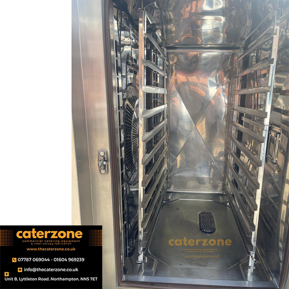 Rational Combi Oven 10 Grid Electric with stand -Refurbished