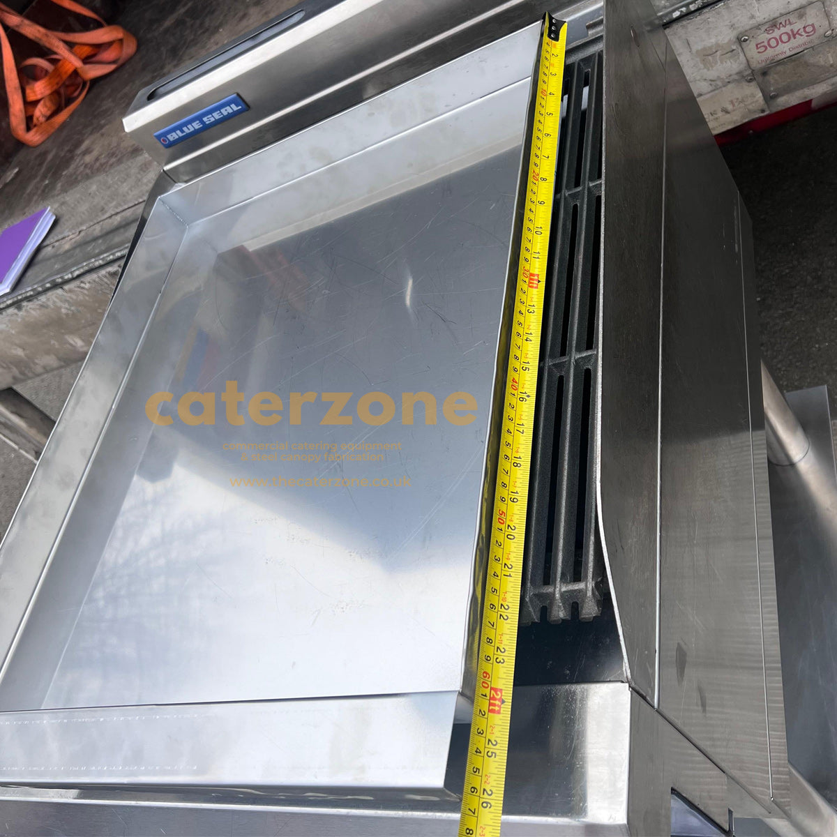 Blue Seal Chargrill Crumb & Water Tray for 60 cm grill-UK MADE