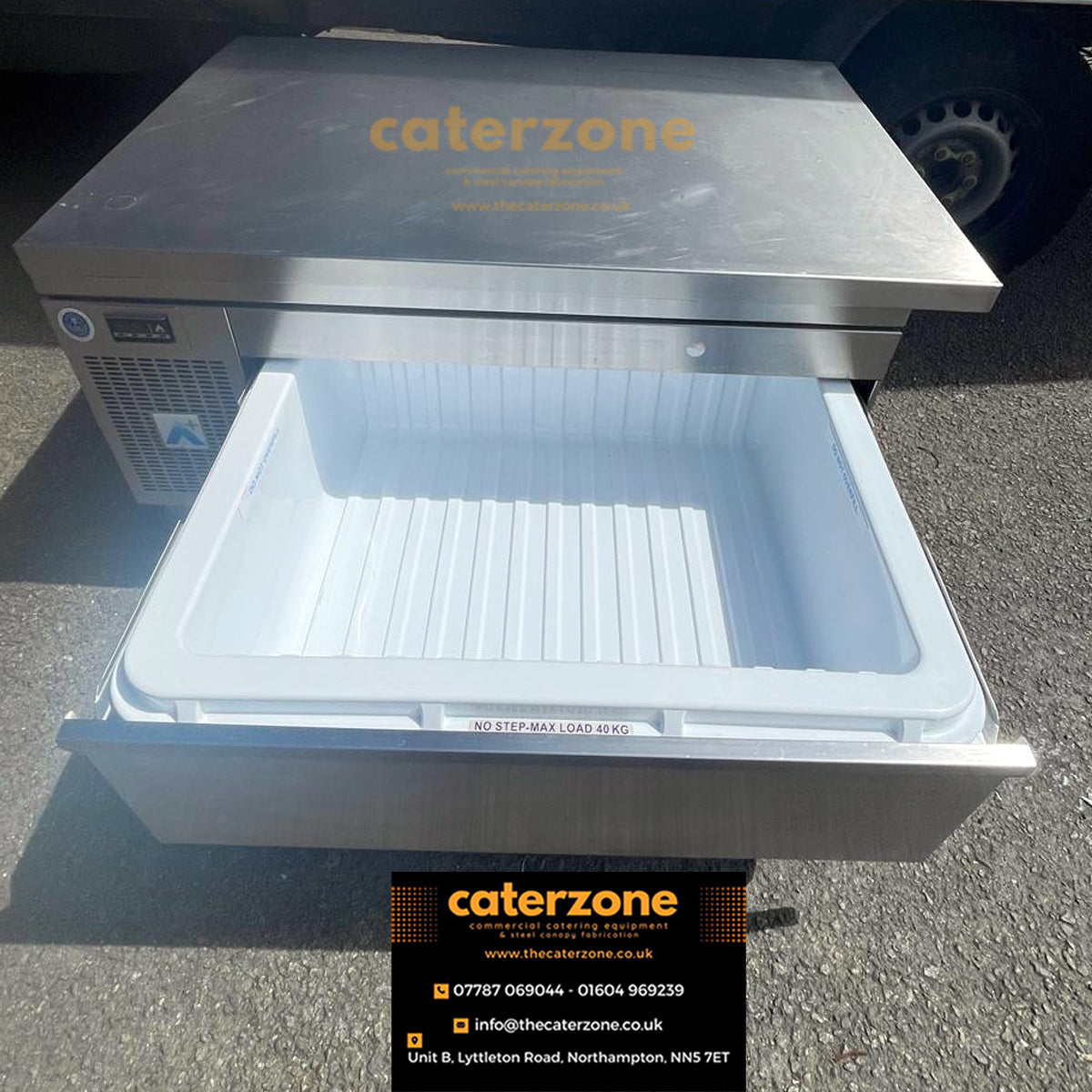Adande Chef Base Fridge Freezer Single Drawer-Refurbished