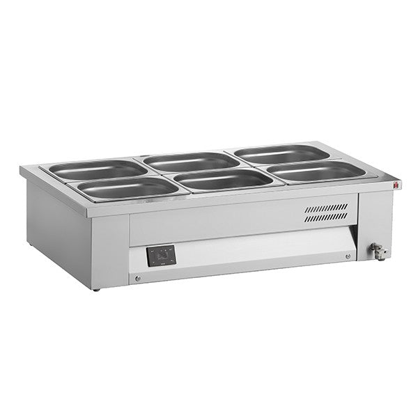 Counter Top Bain Marie 3x Gn1/1