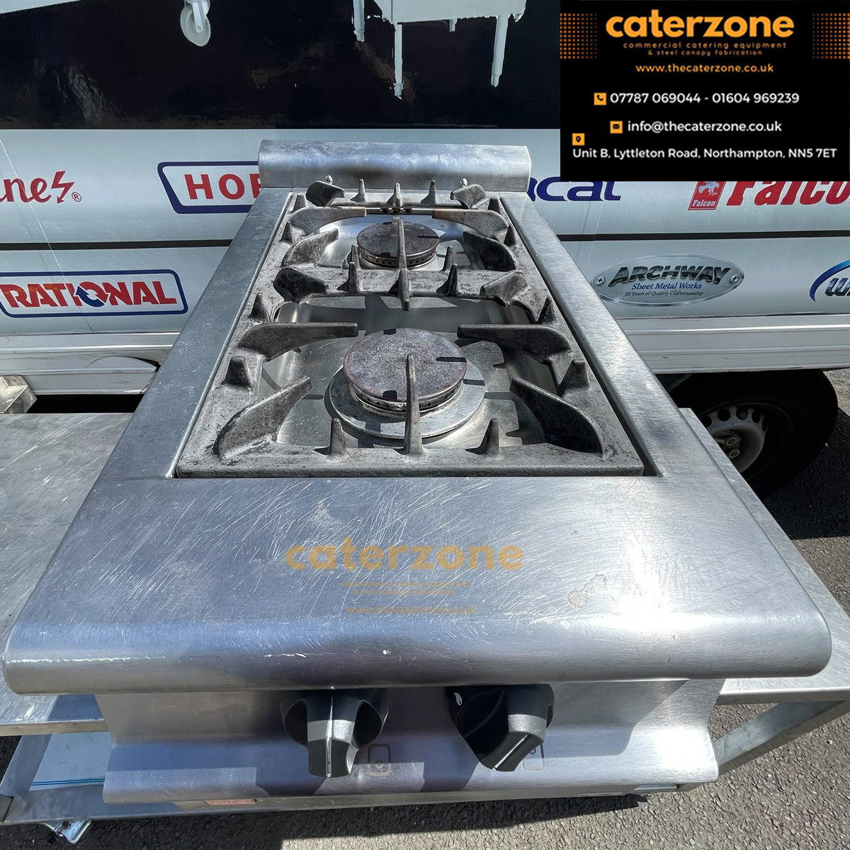 Falcon Dominator Plus 2 Burner Gas Boiling Top G3122-Refurbished