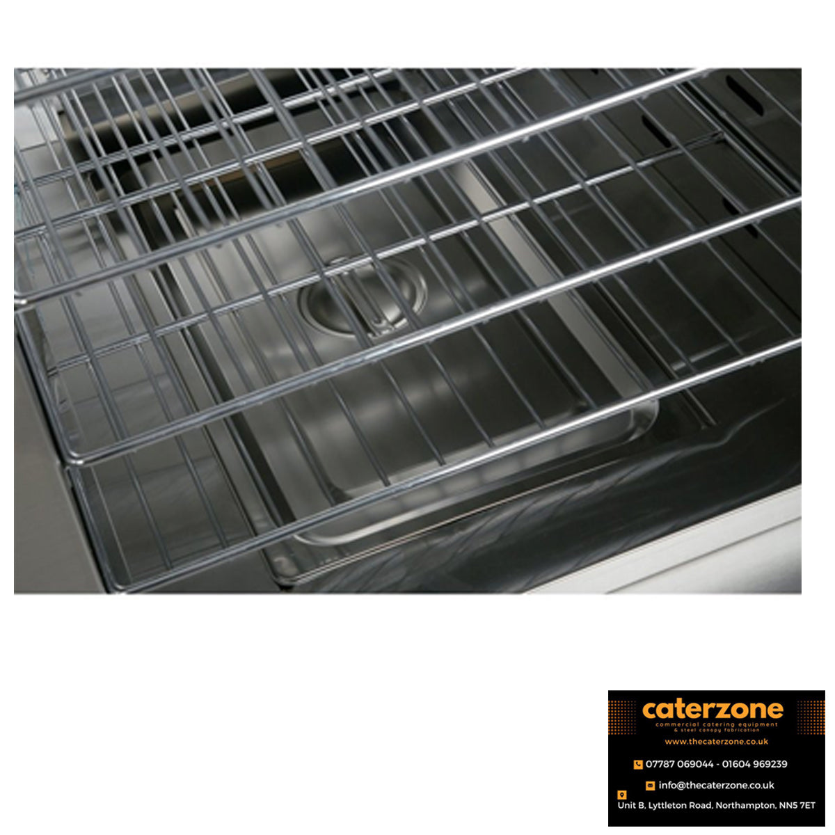 Professional Mobile Food Warming Cabinet with 5 x GN2/1 capacity 2kW | Stalwart HW115F-NEW