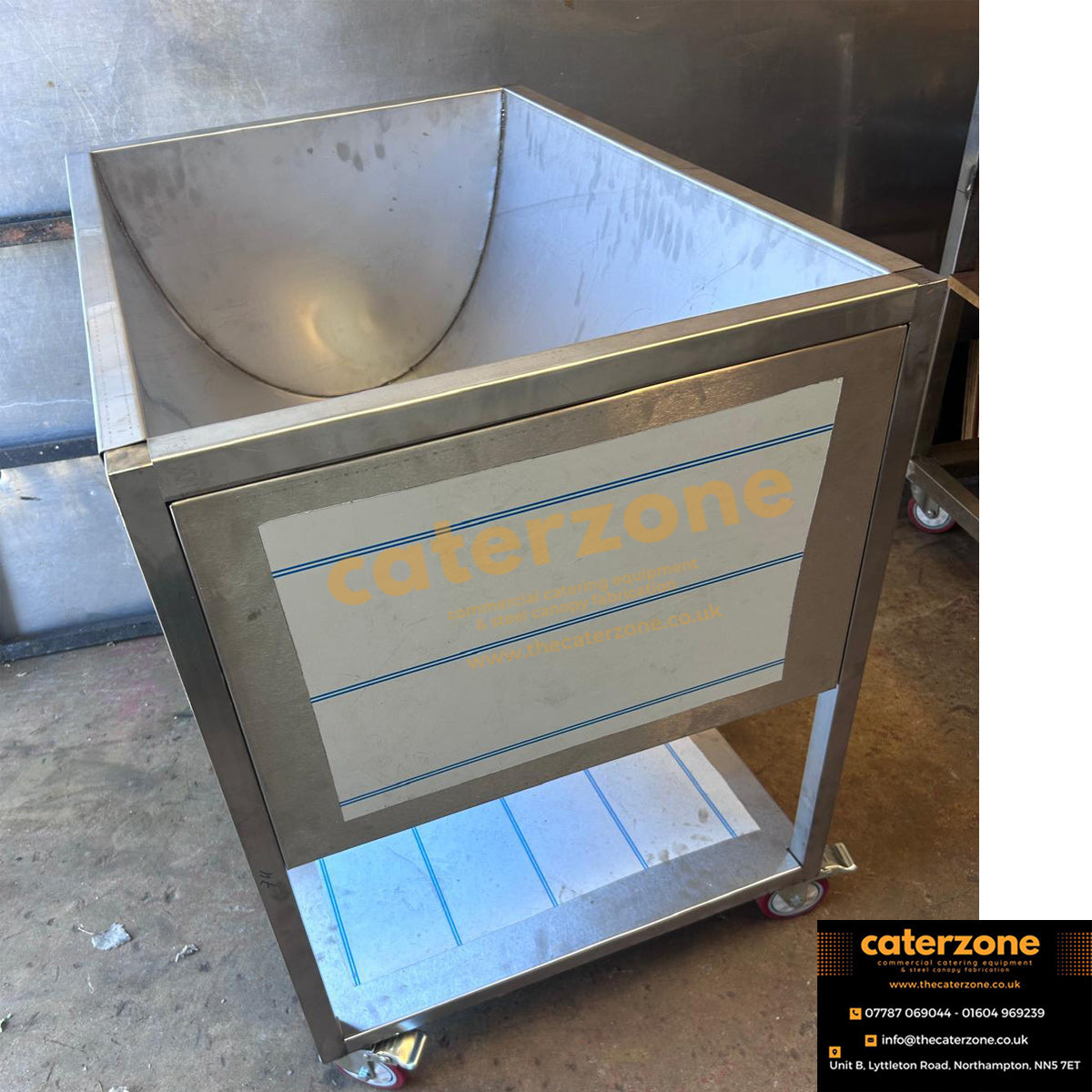 Commercial Safe Food Marinating stainless steel Tank-UK MADE NEW