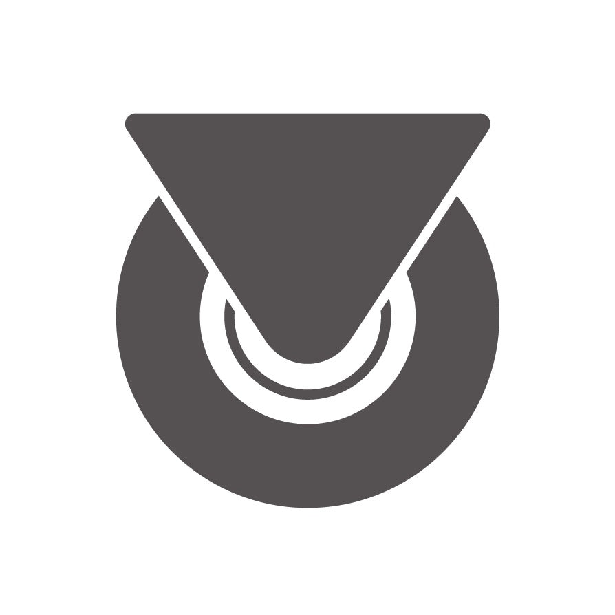 Versatile Combisteel 6-Piece Castor Set for Tables - Model 7003.0556