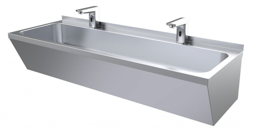 Combisteel Spacious 1200mm Double Hand Washtrough Sink - Model 7013.1220