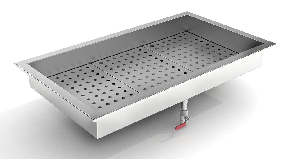 Premium Crushed Ice Drop-In Bin for 3/1GN - Combisteel Model 7013.2730