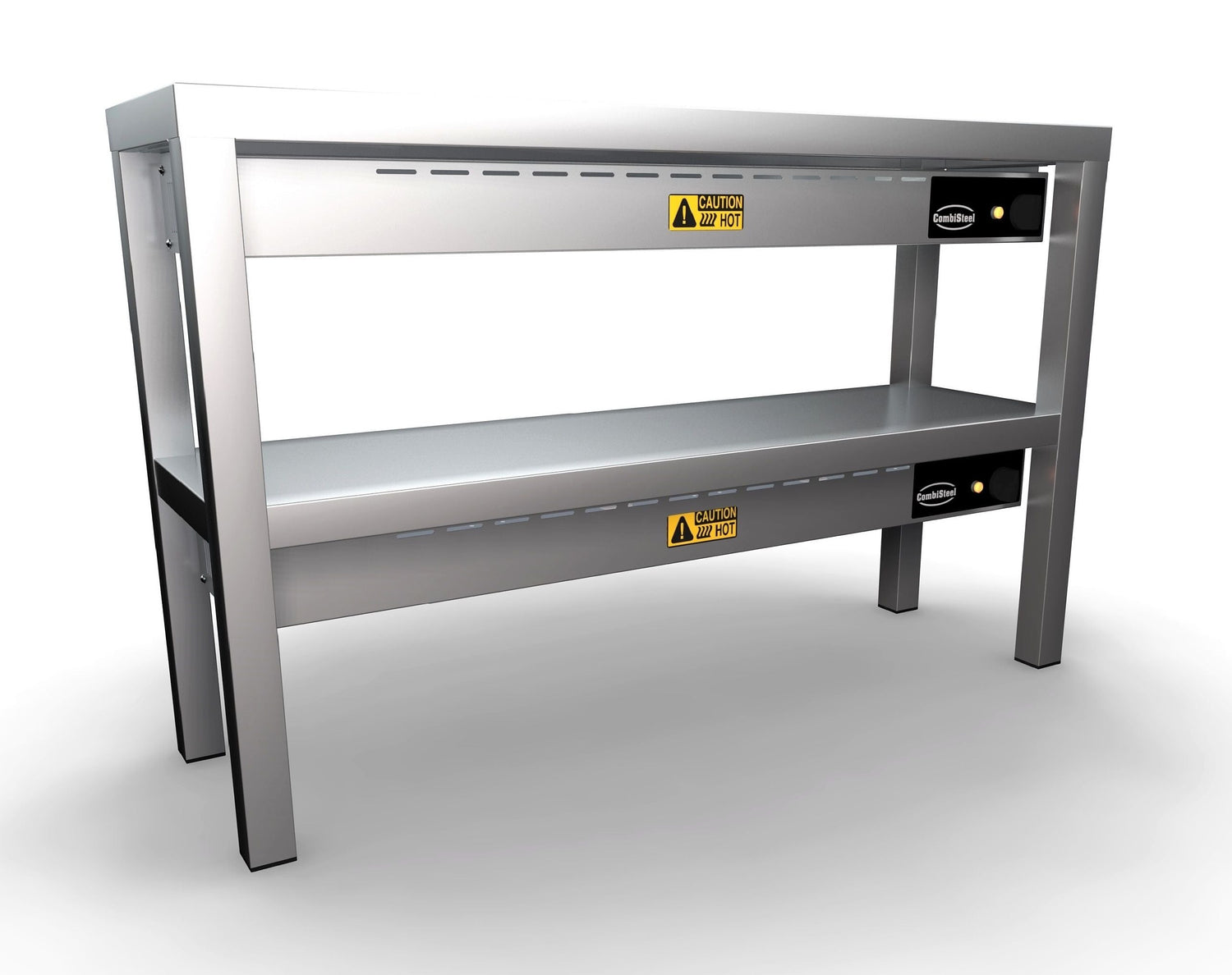Elevate Your Kitchen Efficiency with the Combisteel 1000mm Double Tier Ceramic Heated Overshelf - Featuring 6 Powerful 250W Elements