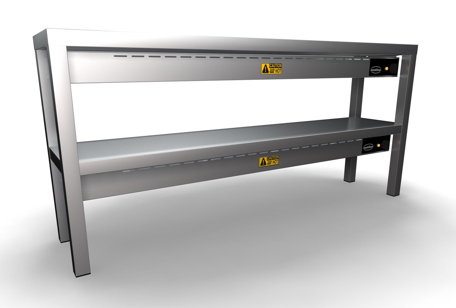 Elevate Your Cooking Experience with the Combisteel 2-Level Ceramic Overshelf Heater - 1400 Model Featuring 8 Powerful 250W Heaters