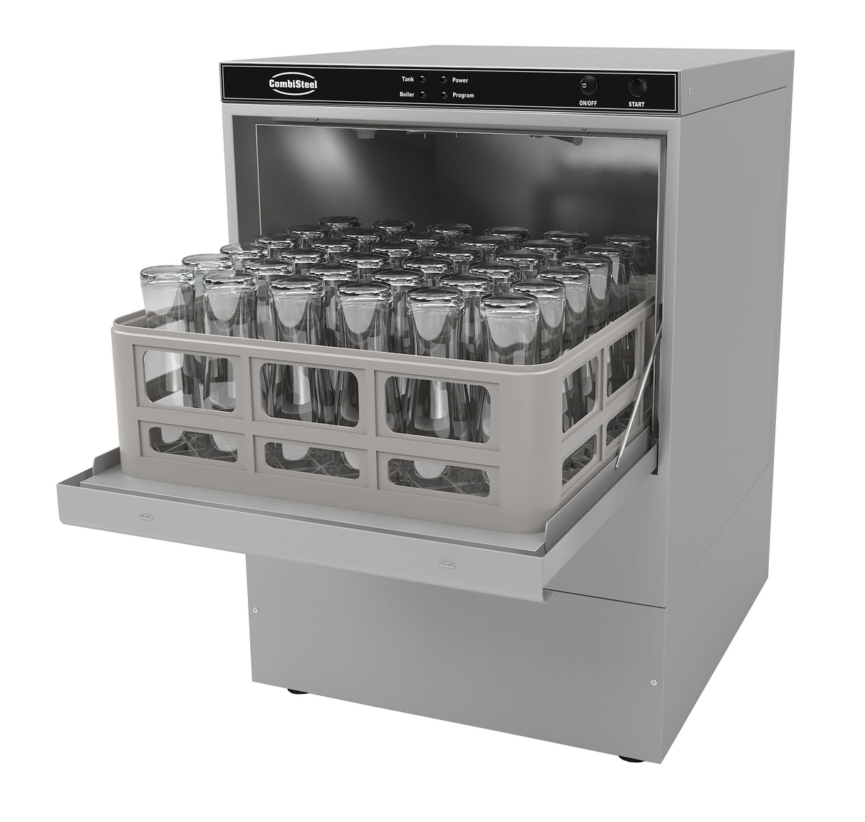 Commercial Catering Equipment - Glass Washer Ent 400 230 Dp Dde With Drain Pump And Detergent Dispenser
